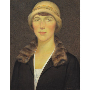 Edward Ridley, 1920s Portrait Of A Woman