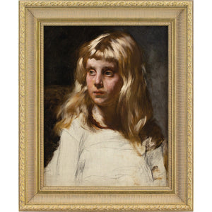 Curt Ruger, Portrait Study Of A Girl