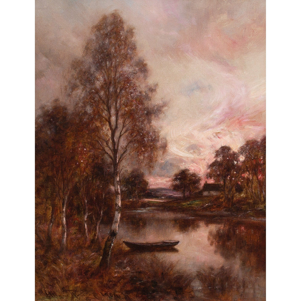 Allan Ramsay II, Evening Glow Near Glamis Forfarshire – Brave Fine Art