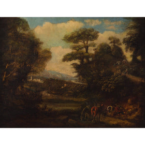 Early 18th-Century Italianate Landscape With Figures