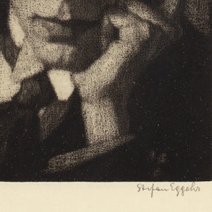 Stefan Eggeler, Self Portrait With Black Hat