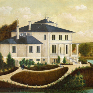 19th-Century Danish Folk Art, Villa In Strandvejen, Espergærde