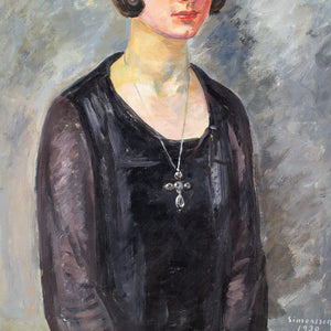 Birger Simonsson, Portrait Of Elsa Bratt