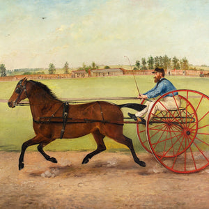 19th-Century British Folk Art, Harness Racing
