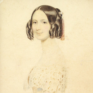 19th-Century English School, Portrait Of A Lady