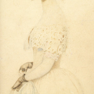 19th-Century English School, Portrait Of A Lady