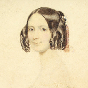 19th-Century English School, Portrait Of A Lady