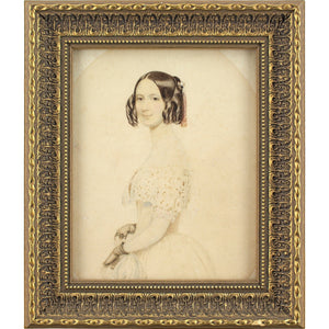 19th-Century English School, Portrait Of A Lady