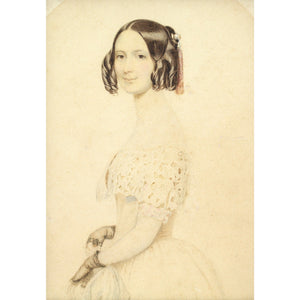 19th-Century English School, Portrait Of A Lady