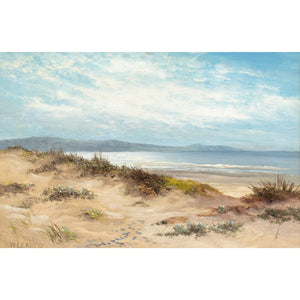 Benjamin Williams Leader RA, Coastal View With Sand Dunes