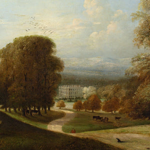 19th-Century English School, View Of Longleat, Warminster, Wiltshire