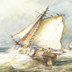 Edward A Swan, Turbulent Marine Scene