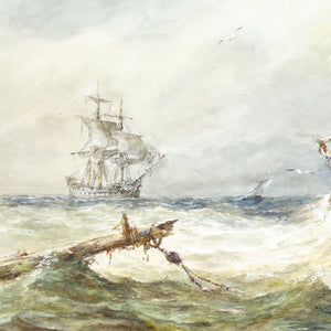 Edward A Swan, Turbulent Marine Scene