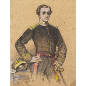 George Bonavia, Portrait Of A Young Officer