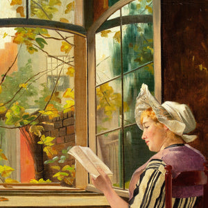Otto Kirberg, Reading By The Window