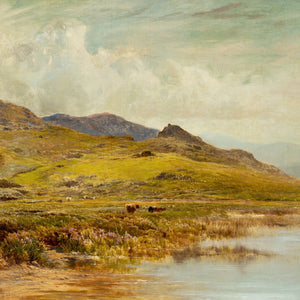 Alfred Walter Williams, On The Banks Of Llyn Dinas, North Wales