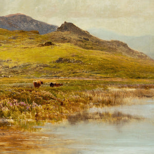 Alfred Walter Williams, On The Banks Of Llyn Dinas, North Wales