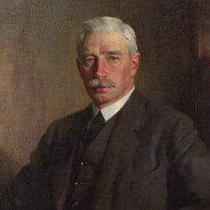James Bell Anderson RSA, Portrait Of A Seated Gentleman