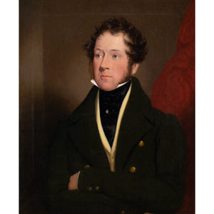 19th-Century English School, Portrait Of William Lewis Henning