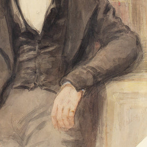 Alfred Edward Chalon RA, Portrait Of A Gentleman
