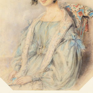 Alfred Edward Chalon RA, Portrait Of A Lady
