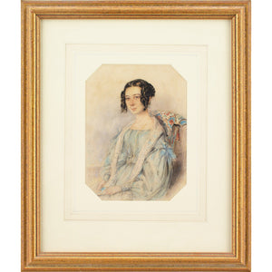 Alfred Edward Chalon RA, Portrait Of A Lady