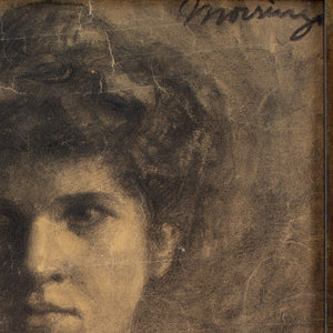 Leopold Morsing, Portrait Study Of A Woman