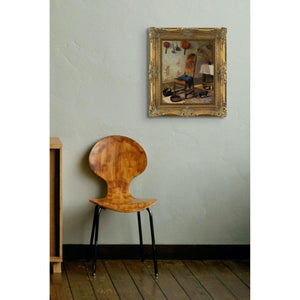 19th-Century German School, Kitchen Interior With Cat