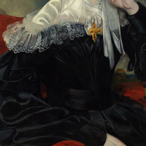 Early 19th-Century English School, Portrait Of Maria Hudson
