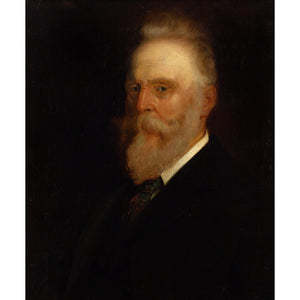 Early 20th-Century British School, Portrait Study Of An Edwardian Gentleman