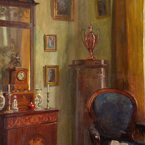Robert Panitzsch, Interior With Armchair & Window