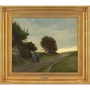 Gustav Vermehren, Landscape With Older Couple