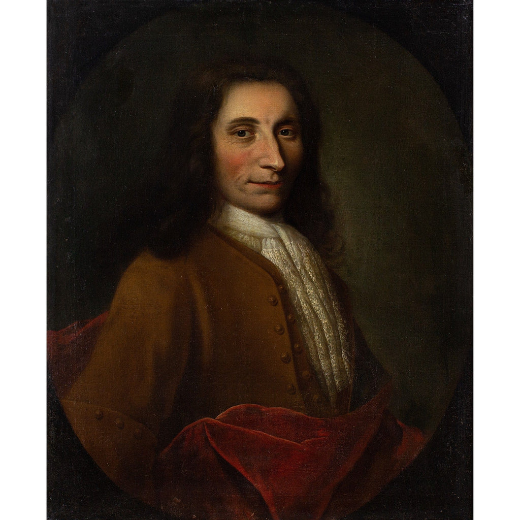 Balthasar Denner, Portrait Of Captain Mathias Ibsen Lunding