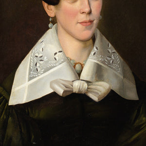 Early 19th-Century American School, Portrait Of A Lady