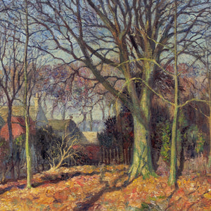 James Torrington Bell, Autumnal Landscape With Dwellings