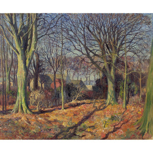 James Torrington Bell, Autumnal Landscape With Dwellings