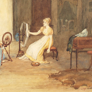 George H Hay, Spinning Wool