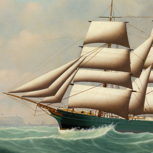 Henry Loos, Portrait Of A British Barque