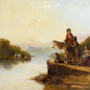 William Shayer, Waiting For The Ferry