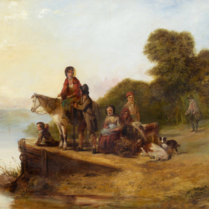 William Shayer, Waiting For The Ferry