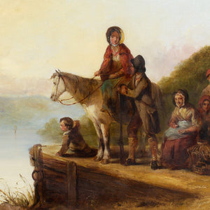 William Shayer, Waiting For The Ferry