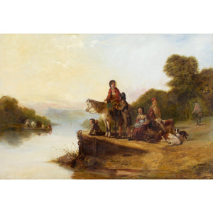 William Shayer, Waiting For The Ferry