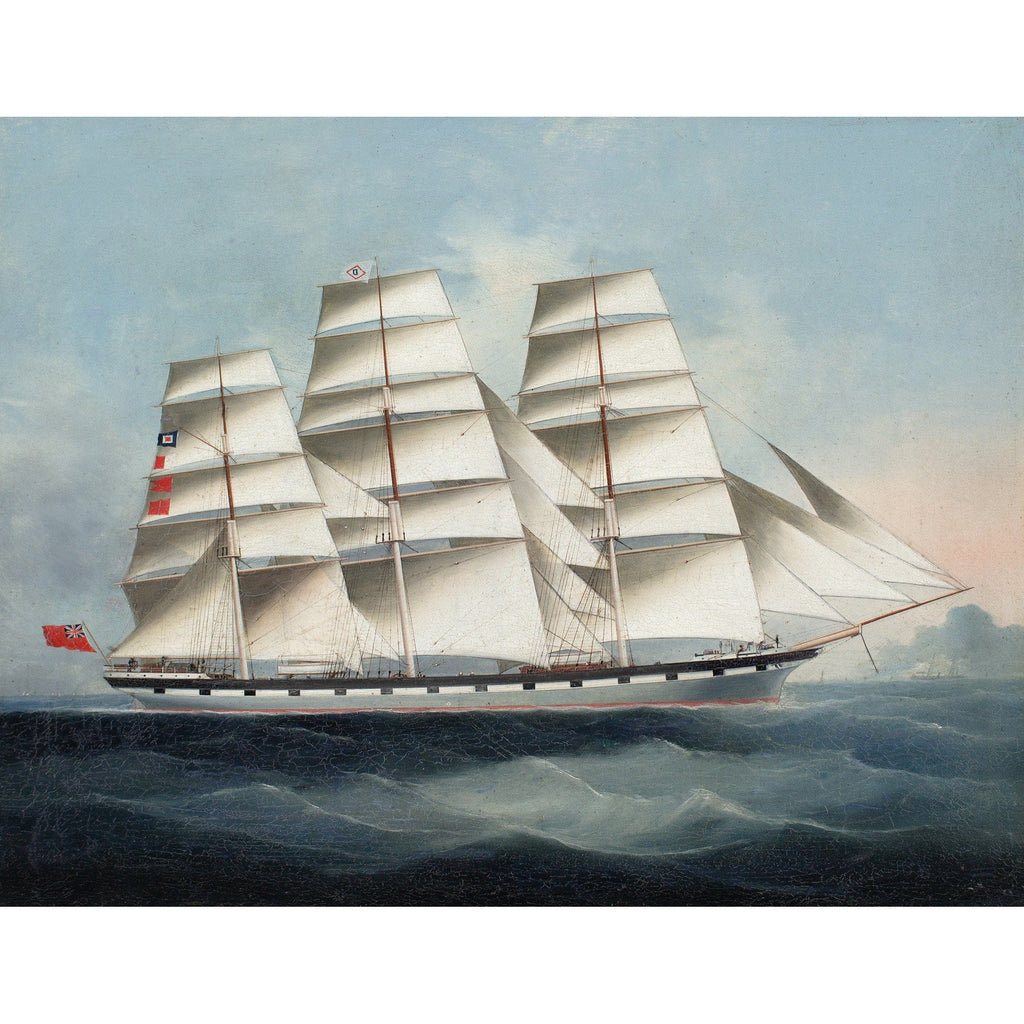 19th-Century British School, Portrait Of The Fully-Rigged Clan Mackenz ...