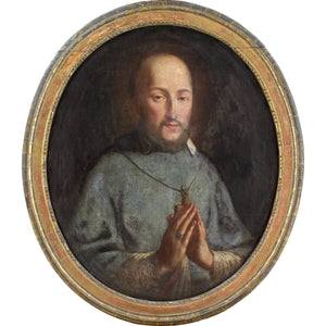 Mid-18th-Century Italian School, Portrait Of Saint Francis De Sales