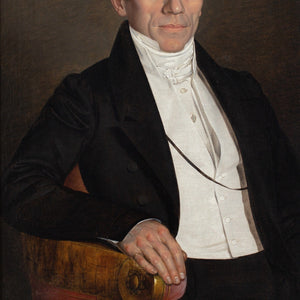 Mid-19th-Century Austrian School, Portrait Of A Gentleman In An Armchair