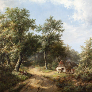 Hendrik Pieter Koekkoek, A Country Road