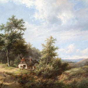 Hendrik Pieter Koekkoek, A Country Road