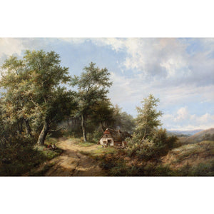 Hendrik Pieter Koekkoek, A Country Road