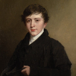 19th-Century English School, Portrait Of A Scholar