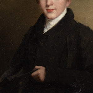 19th-Century English School, Portrait Of A Scholar